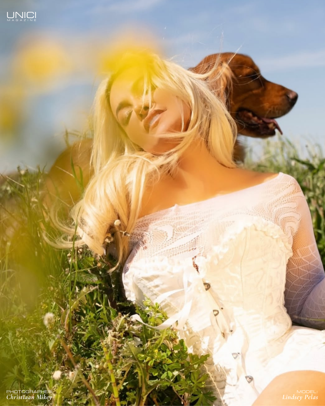 COVER MODEL: LINDSEY PELAS