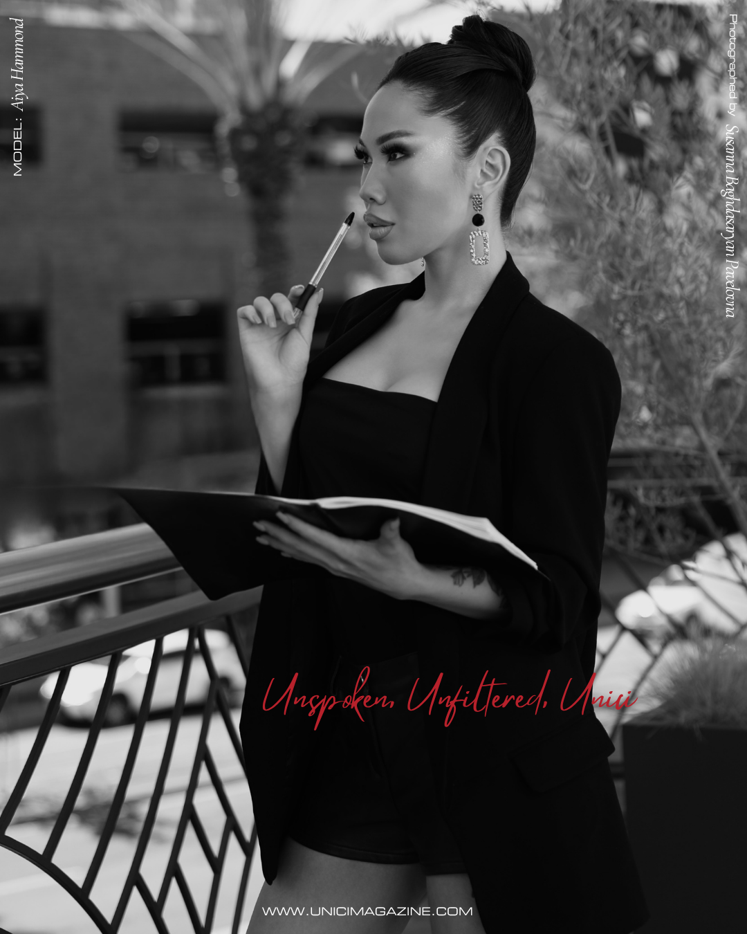 COVER MODEL: AIYA HAMMOND