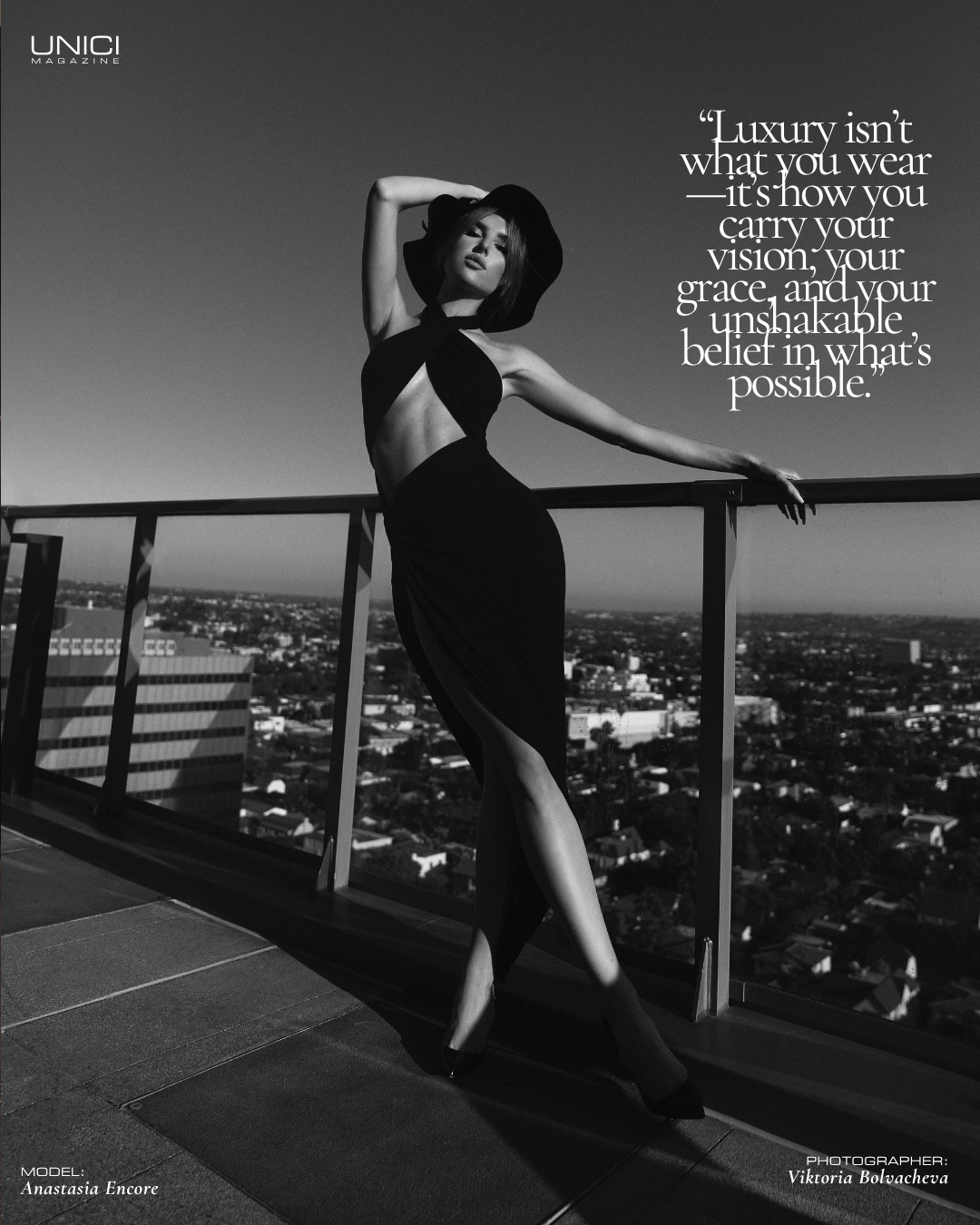 COVER MODEL: ANASTASIA ENCORE