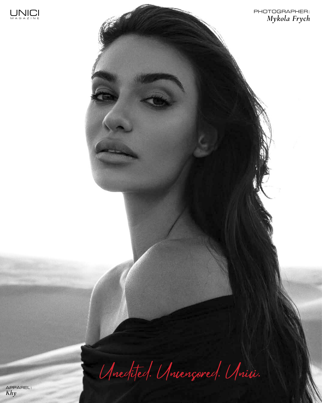 COVER MODEL: ALINA ZHYTIELIEVA