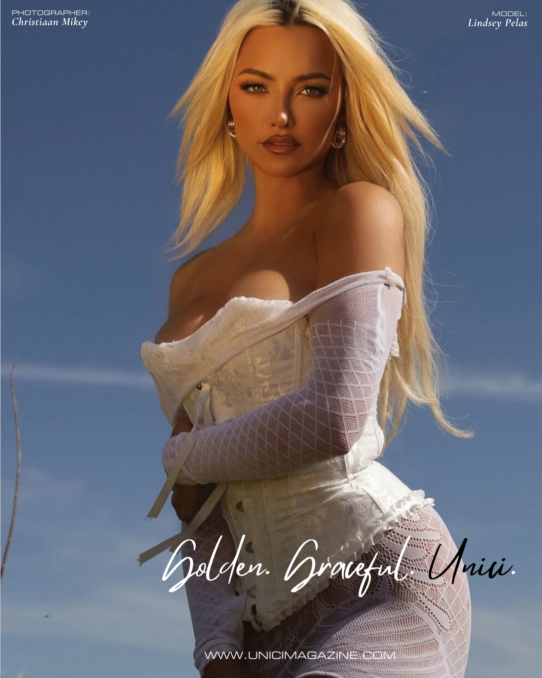 COVER MODEL: LINDSEY PELAS