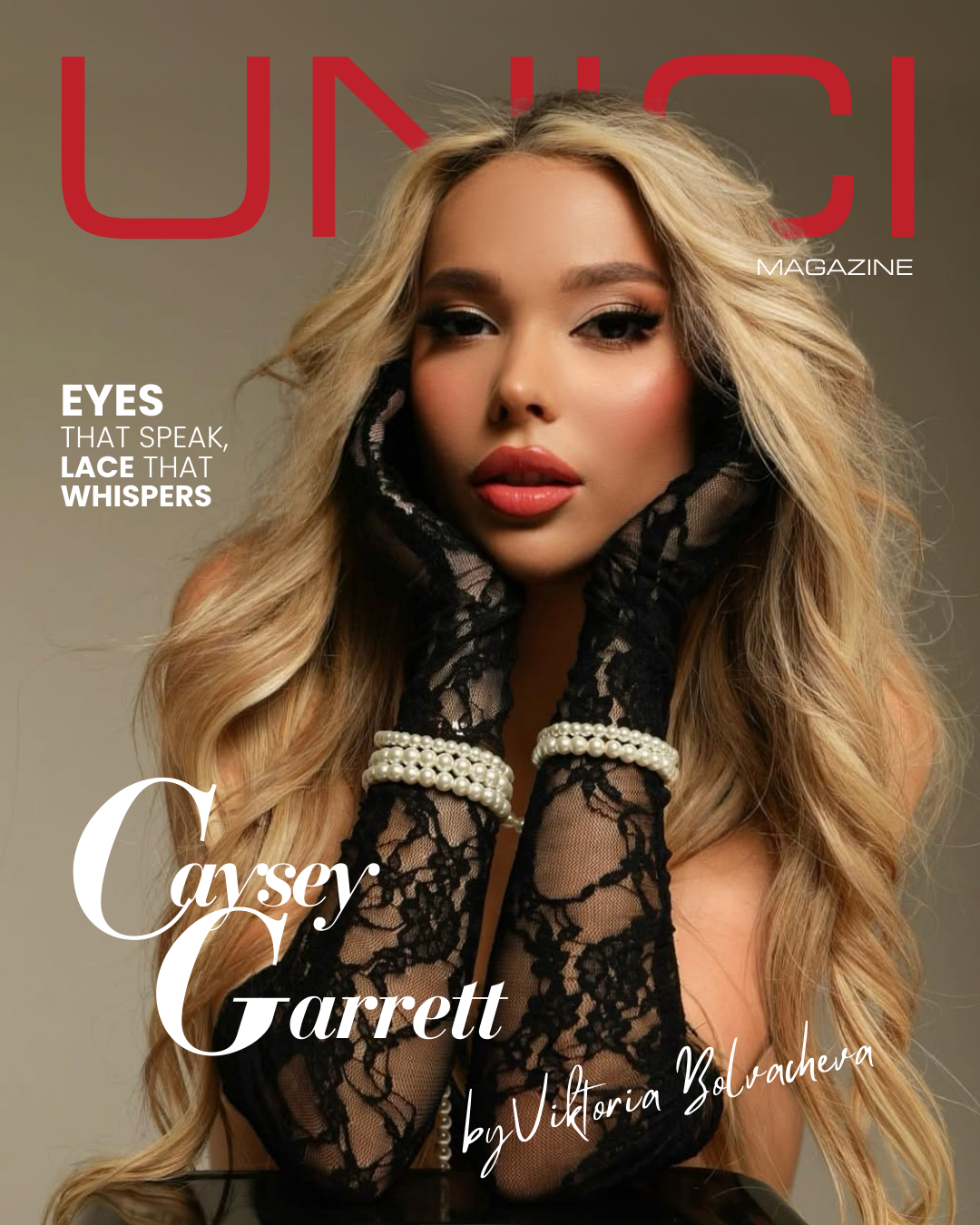 COVER MODEL: CAYSEY GARRETT
