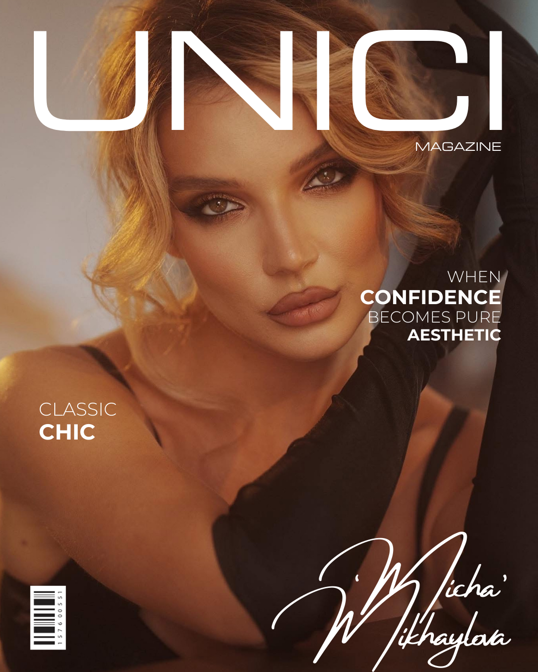 COVER MODEL: MICHA MIKHAILOVA