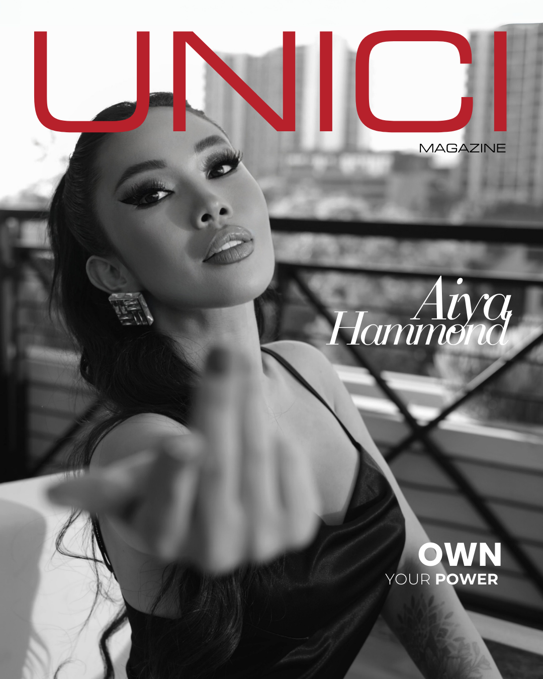 COVER MODEL: AIYA HAMMOND