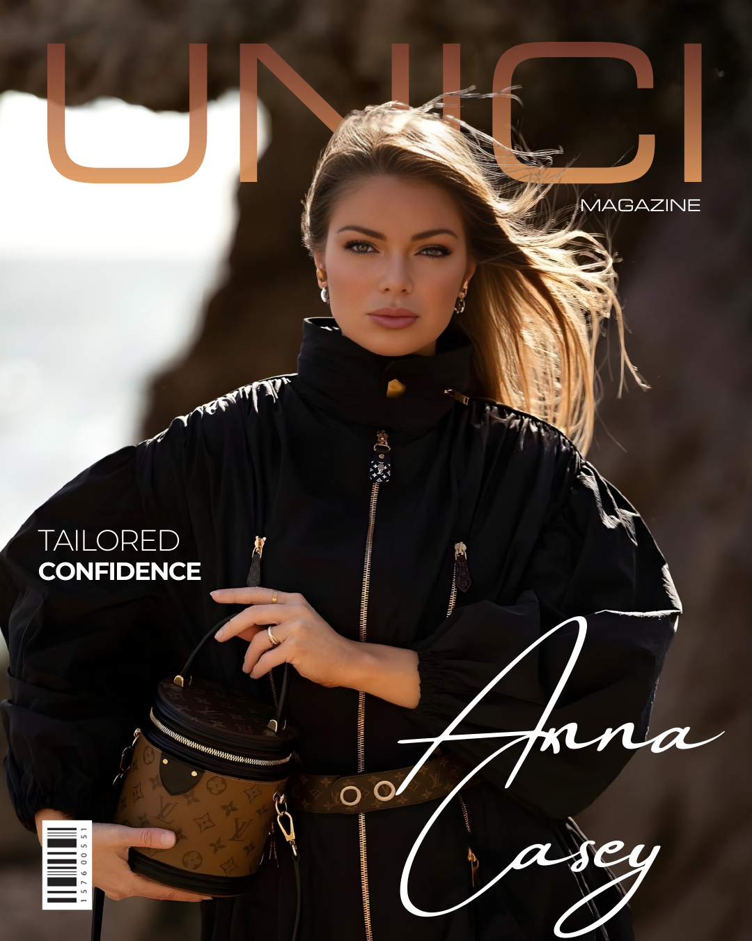 COVER MODEL: ANNA CASEY