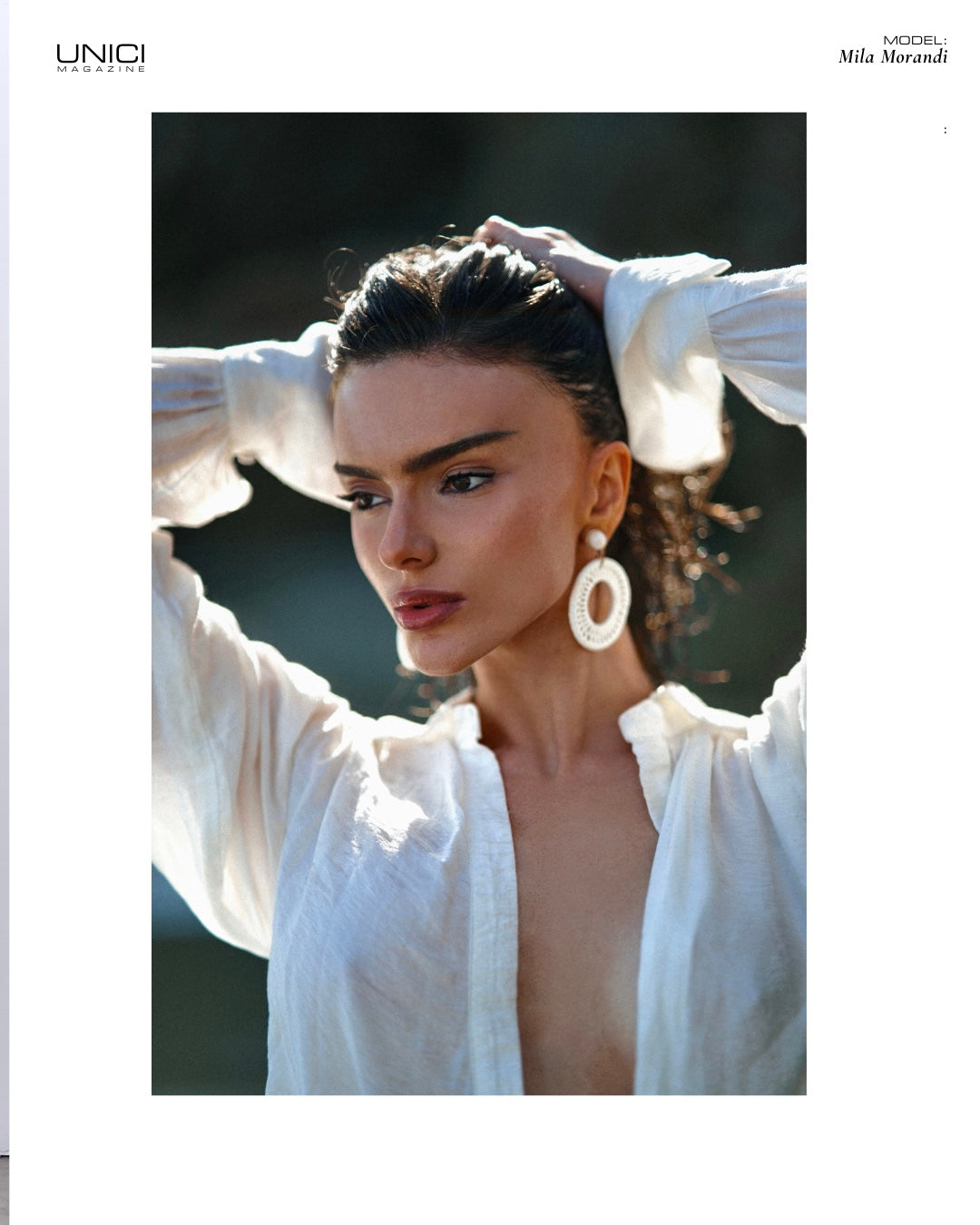 COVER MODEL: MILA MIRANDI