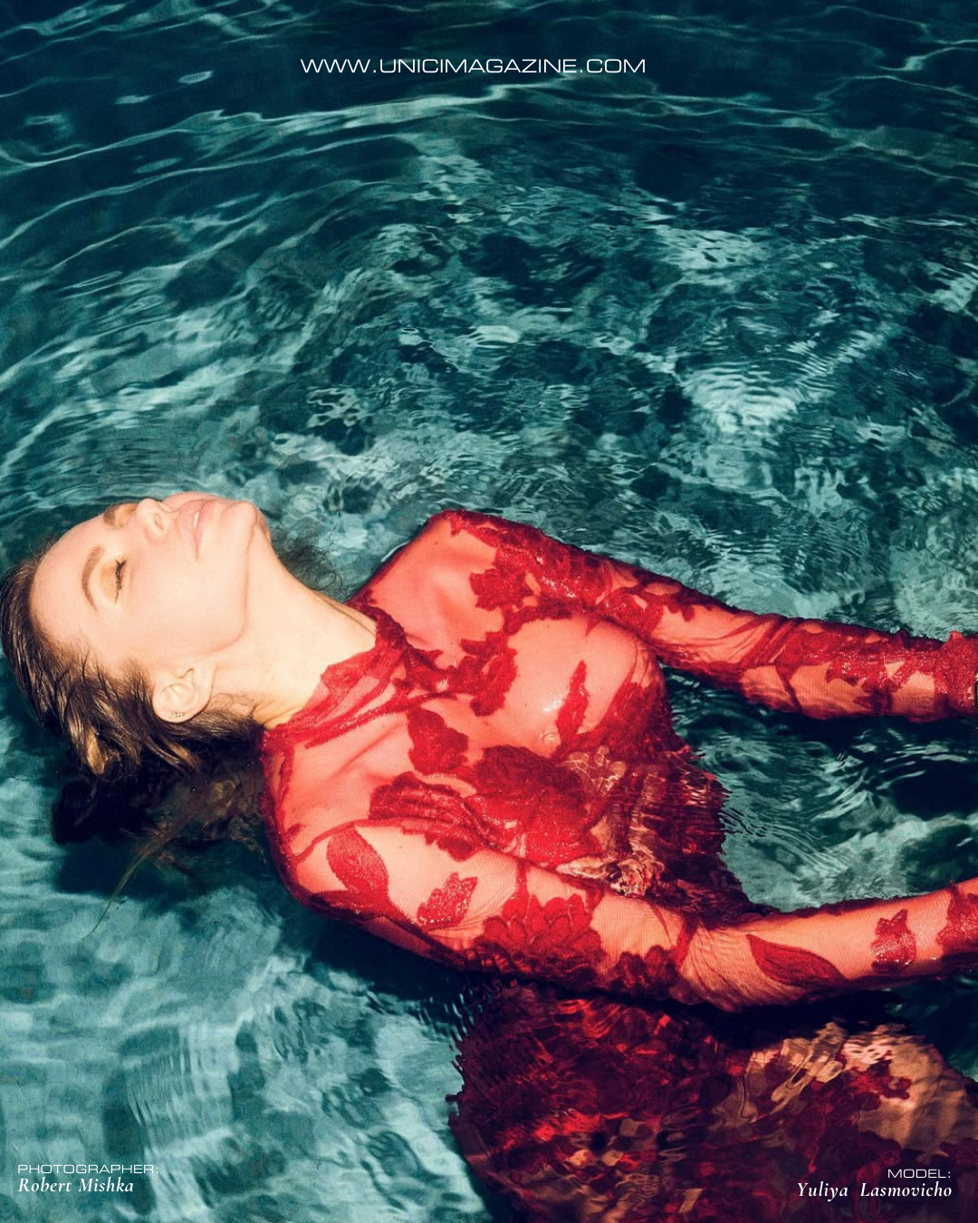 COVER MODEL: YULIYA LASMOVICH