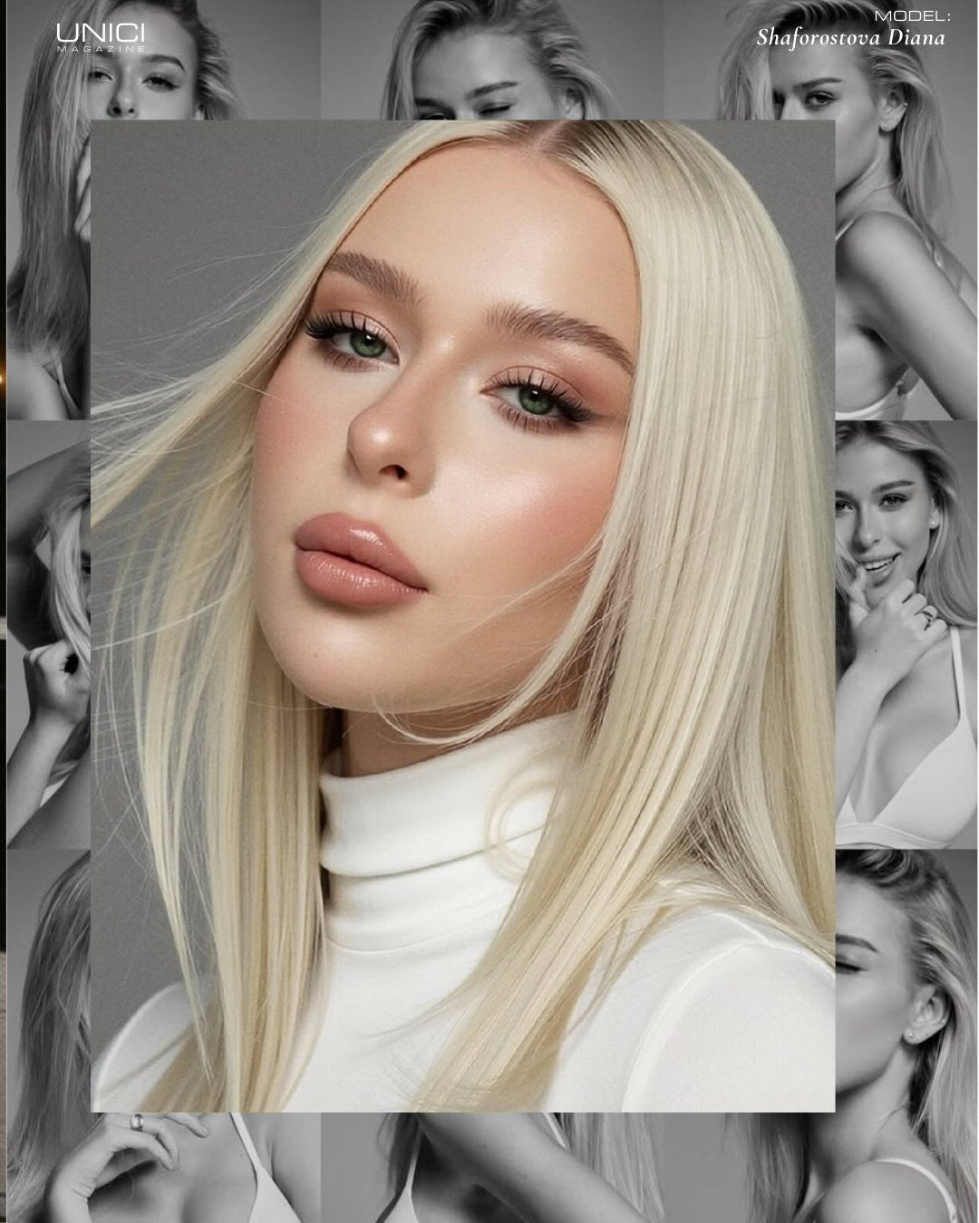 COVER MODEL: DIANA SHAFOROSTOVA