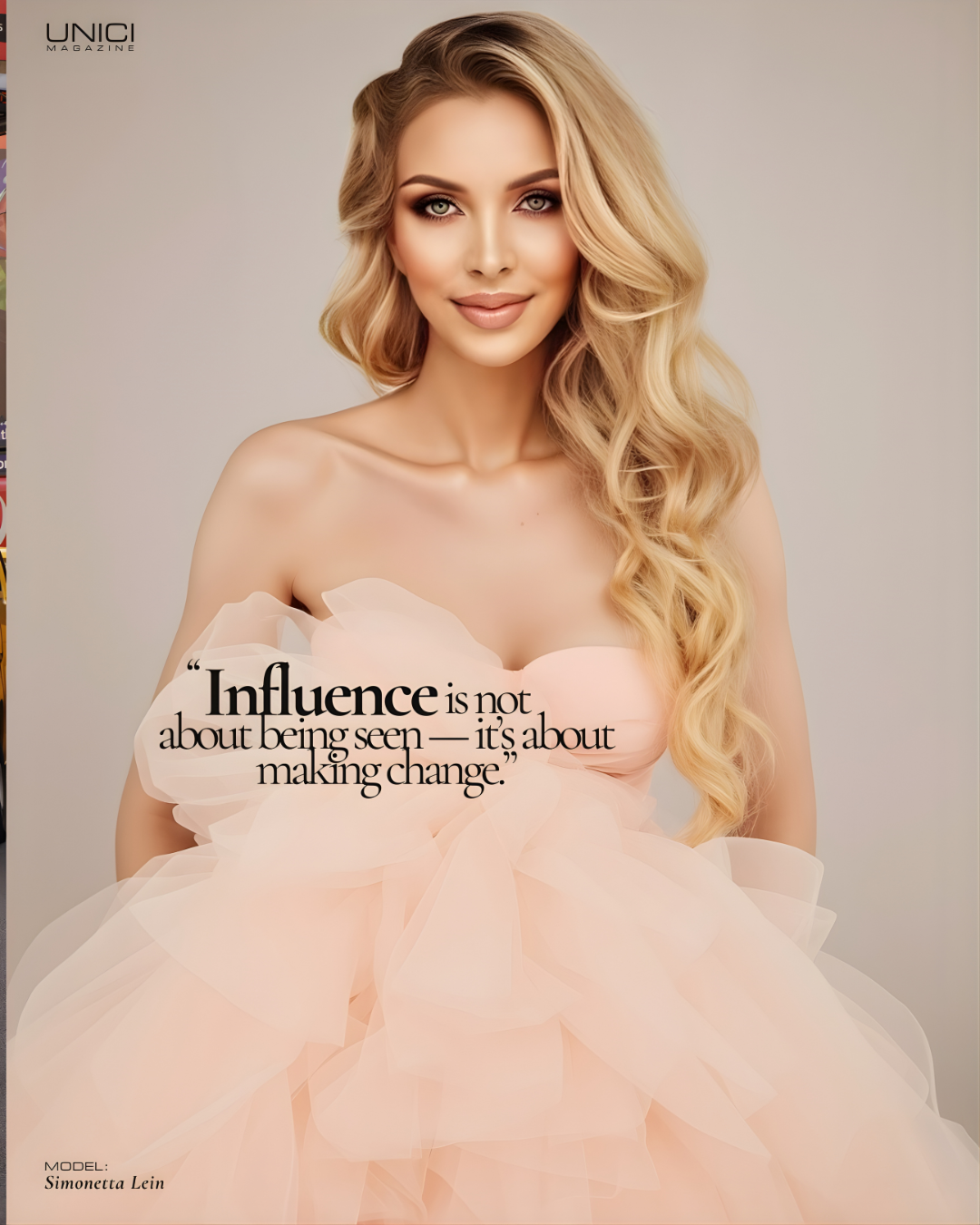 COVER STAR: SIMONETTA LEIN