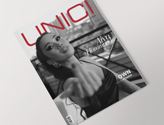 COVER MODEL: AIYA HAMMOND