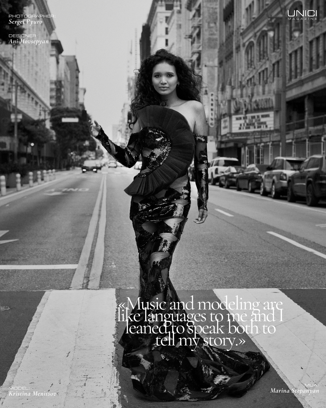 COVER STAR: KRISTINA MENISSOV