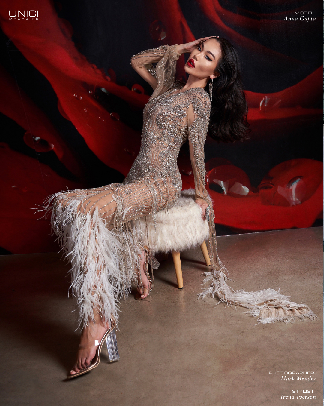 COVER MODEL & DESIGNER: ANNA GUPTA