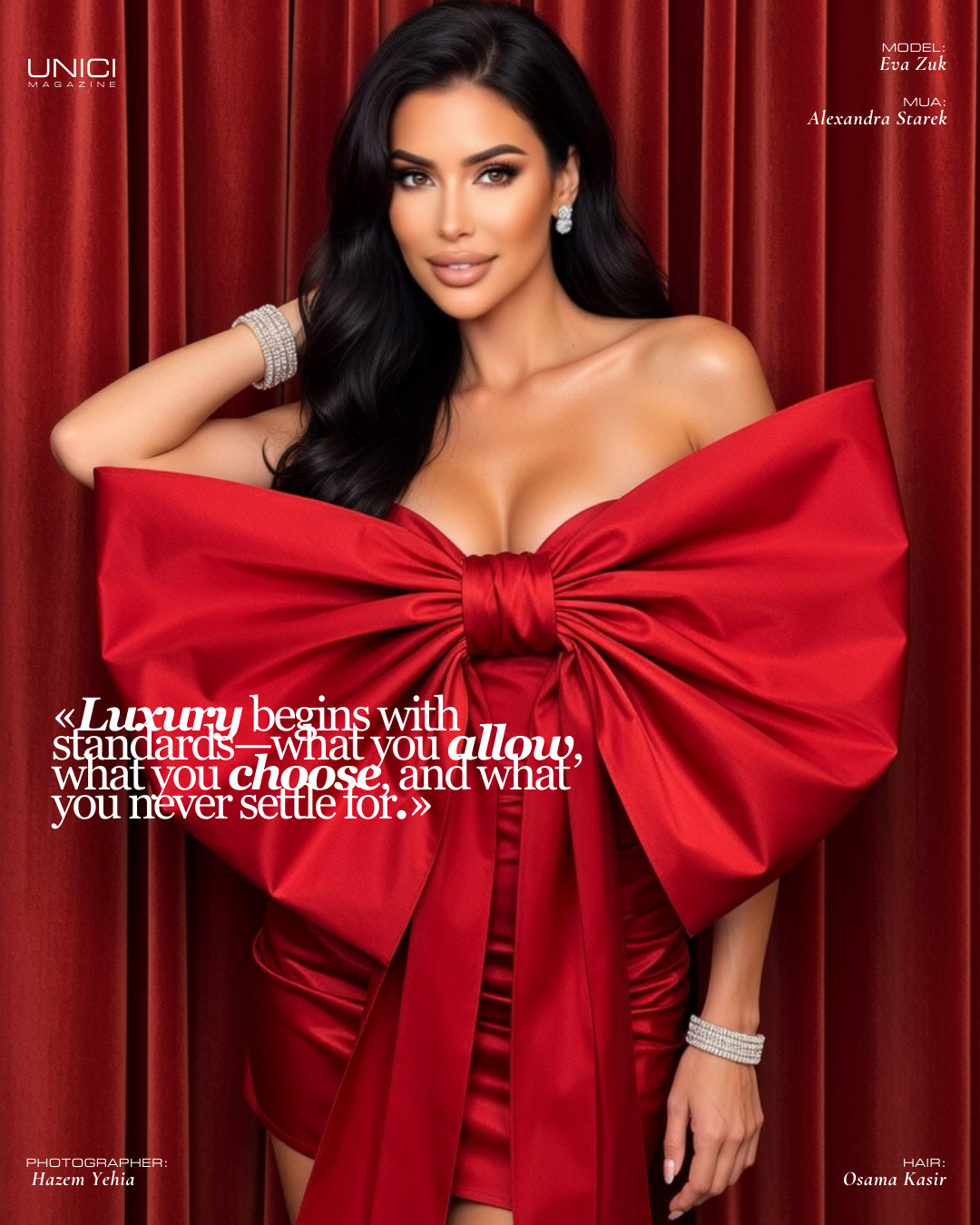 COVER MODEL: EVA ZUK