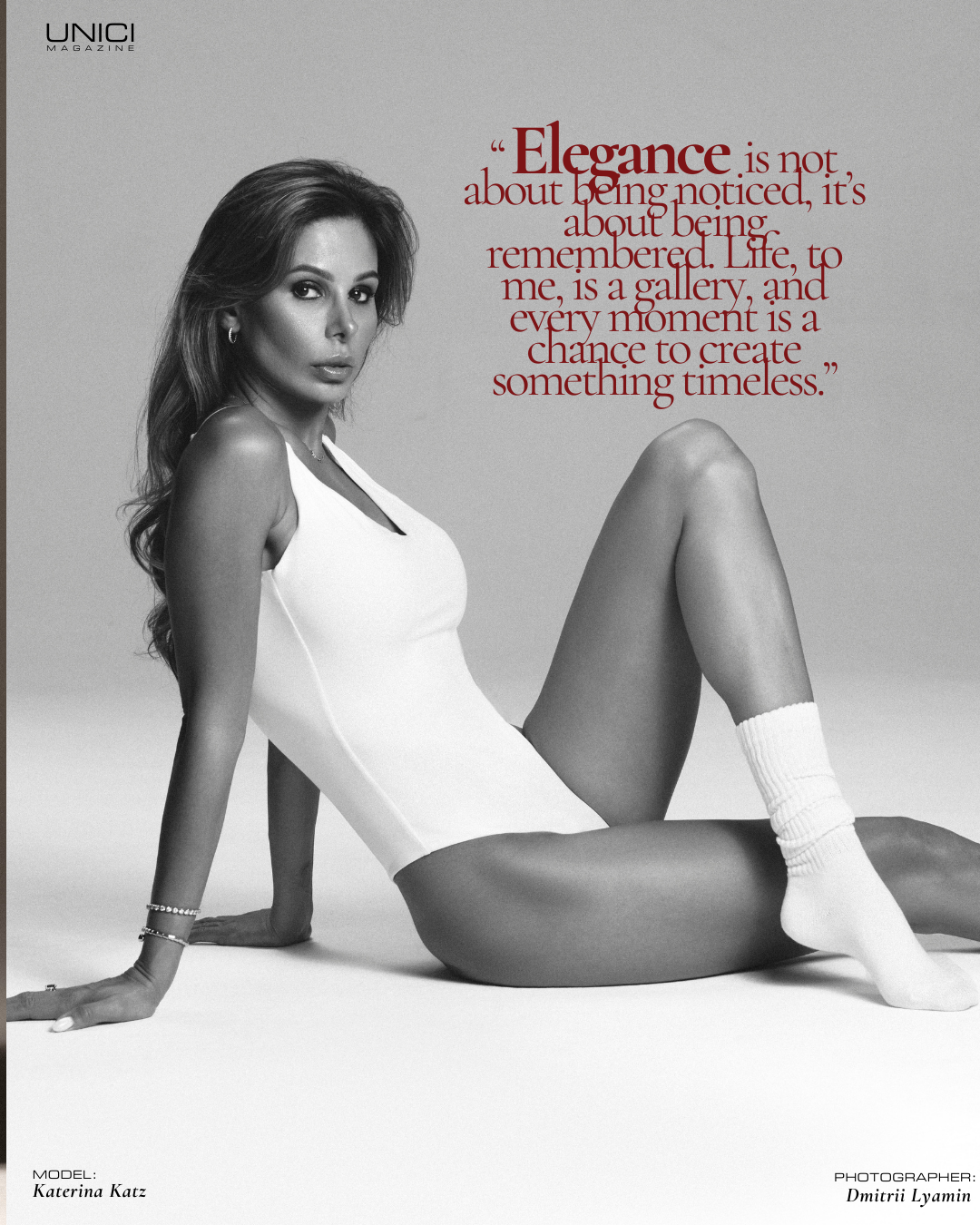 COVER MODEL: KATERINA KATZ