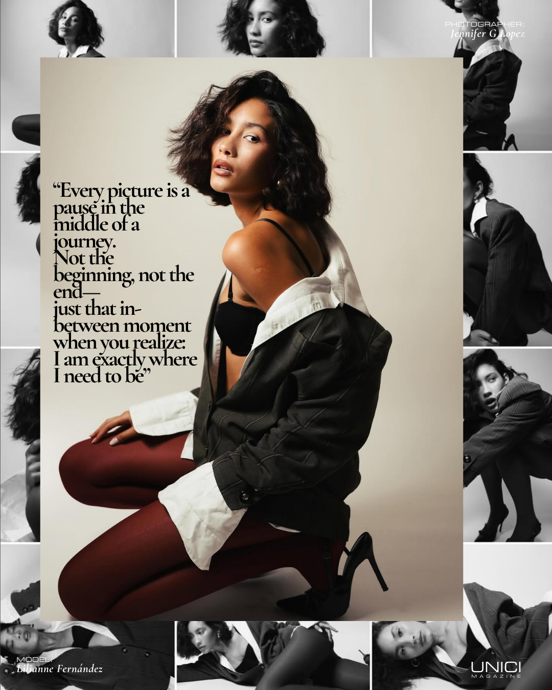 COVER MODEL: LILIANNE FERNANDEZ