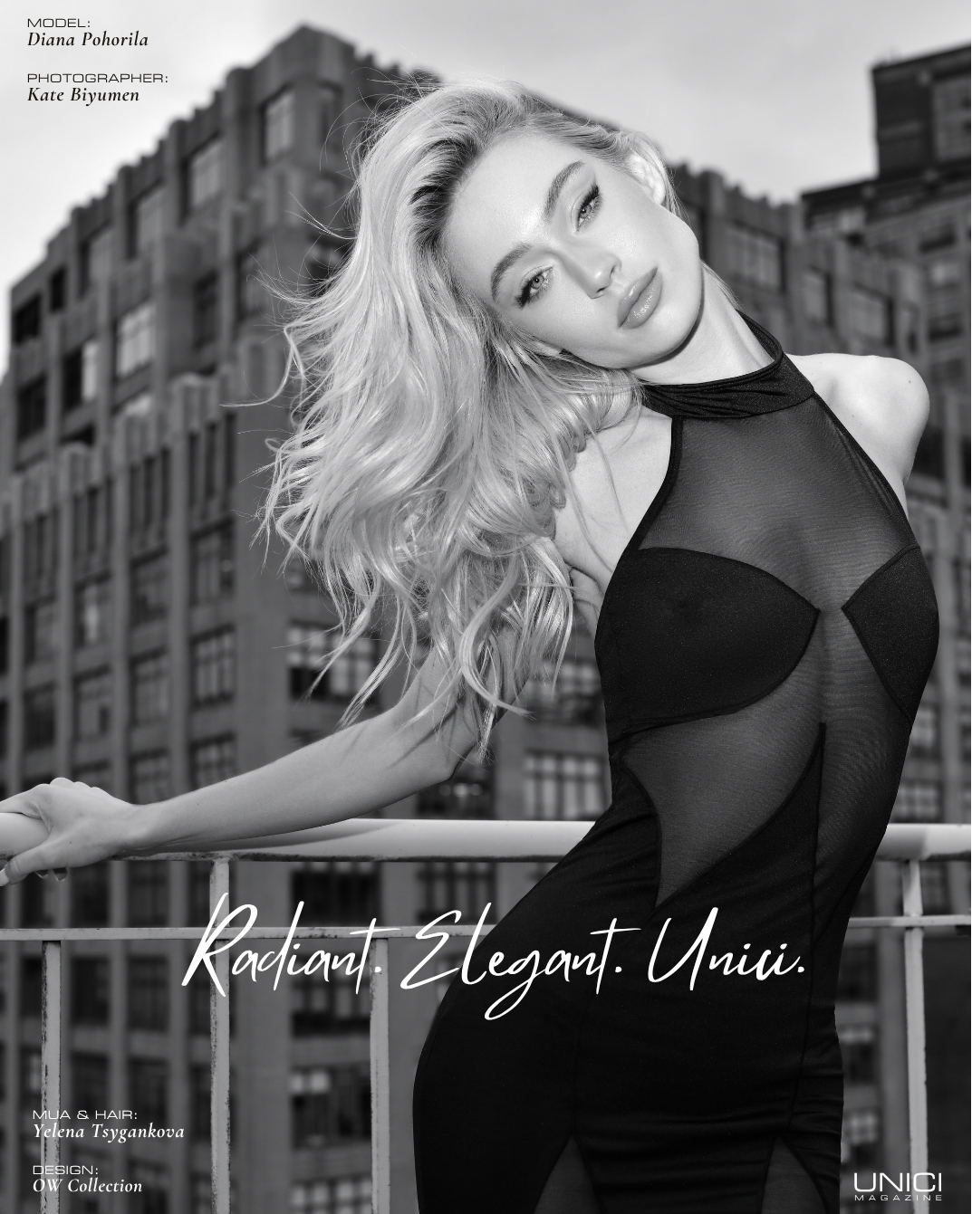 COVER MODEL: DIANA POHORILA