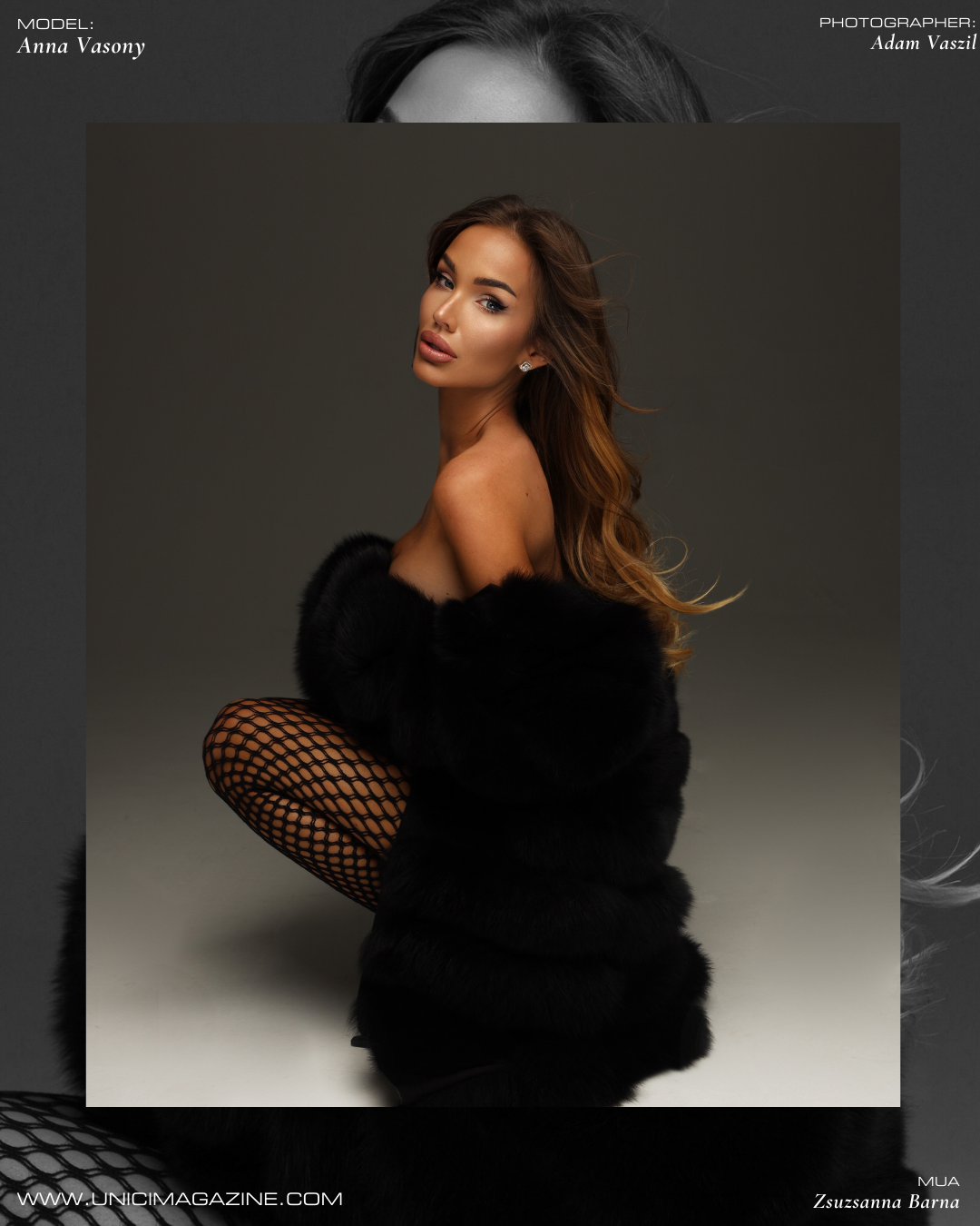 COVER MODEL: ANNA VASONY