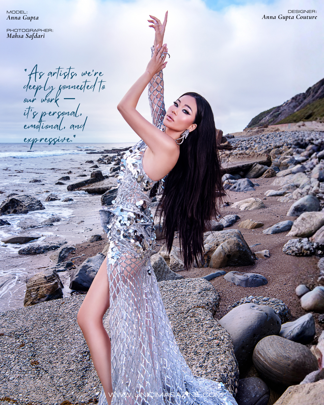 COVER MODEL & DESIGNER: ANNA GUPTA