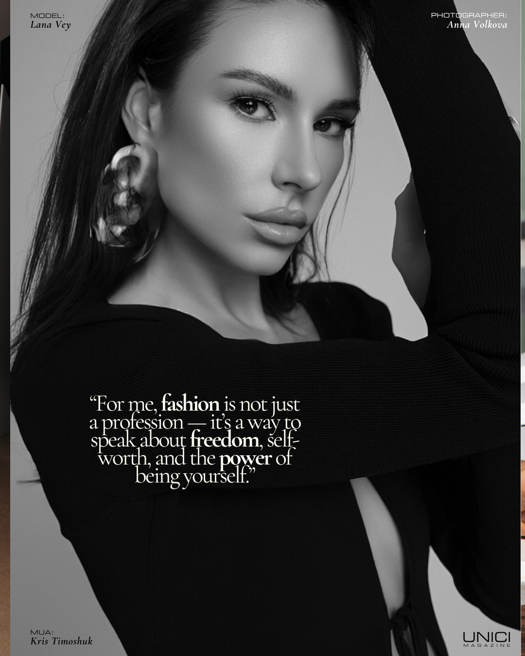 COVER MODEL: LANA VEY