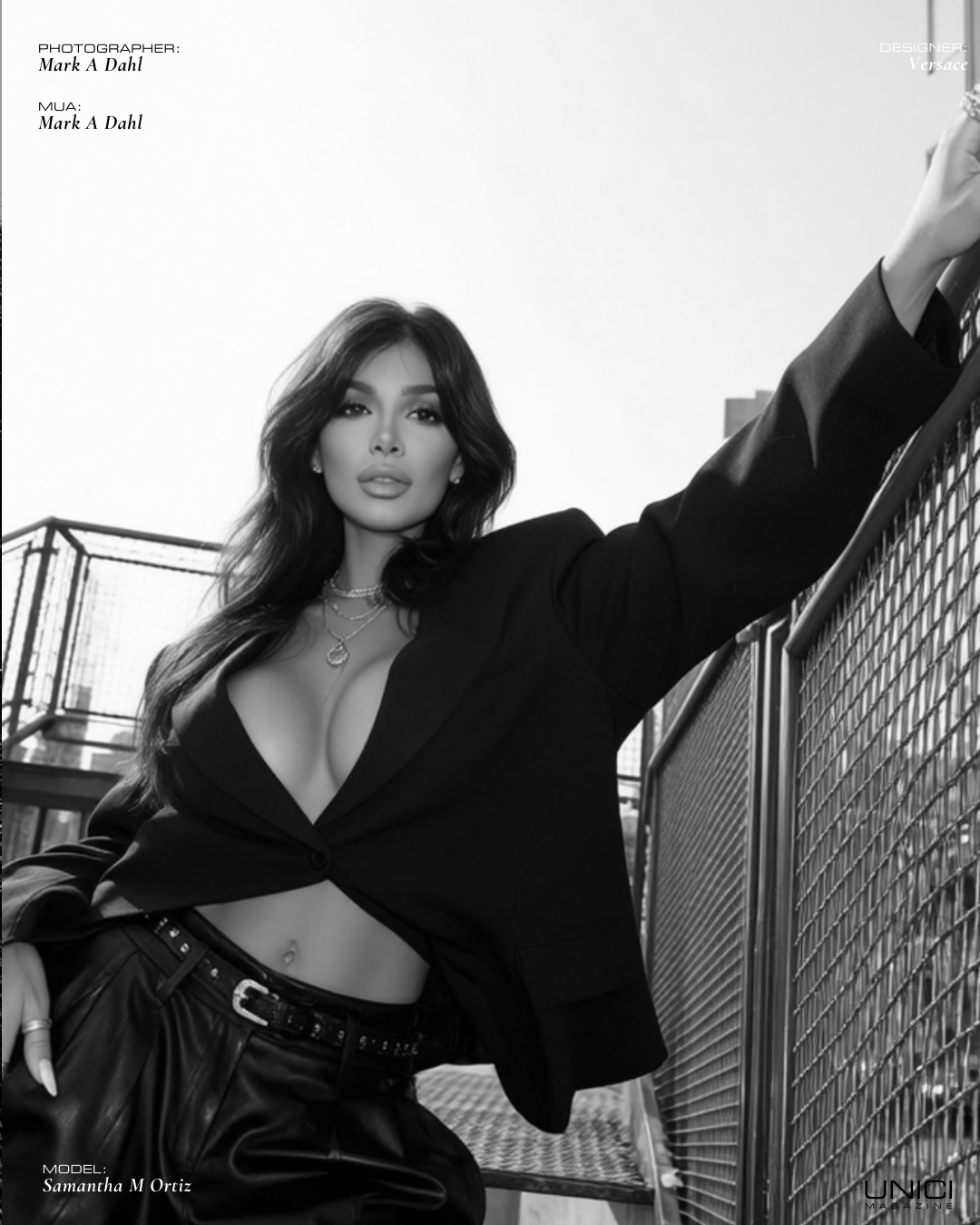 COVER MODEL: SAMANTHA M. ORTIZ