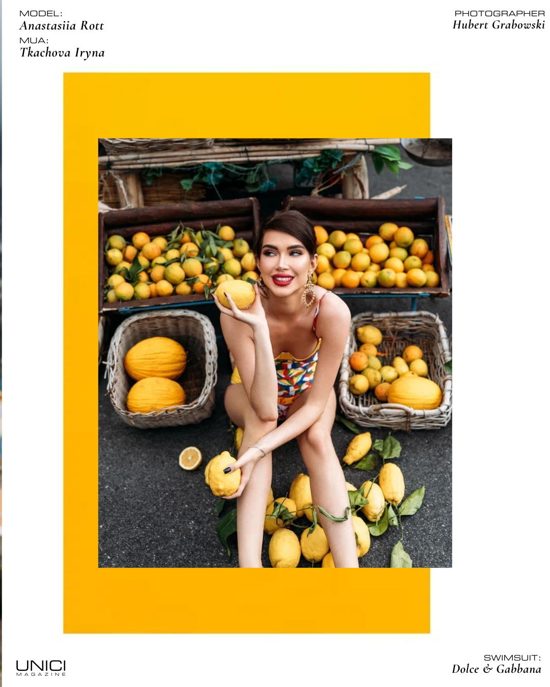 COVER MODEL: ANASTASIIA ROTT
