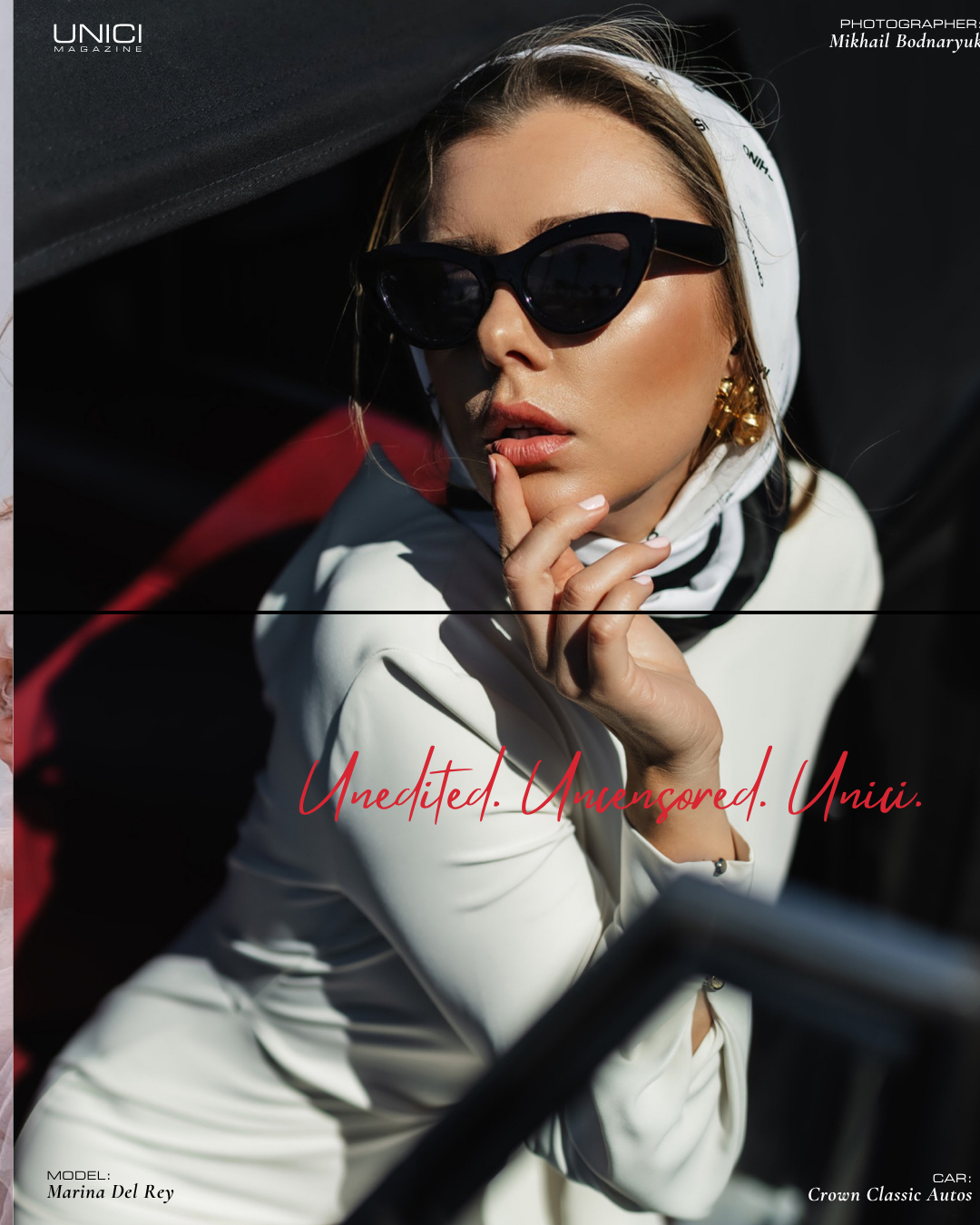 COVER MODEL: MARINA DEL REY