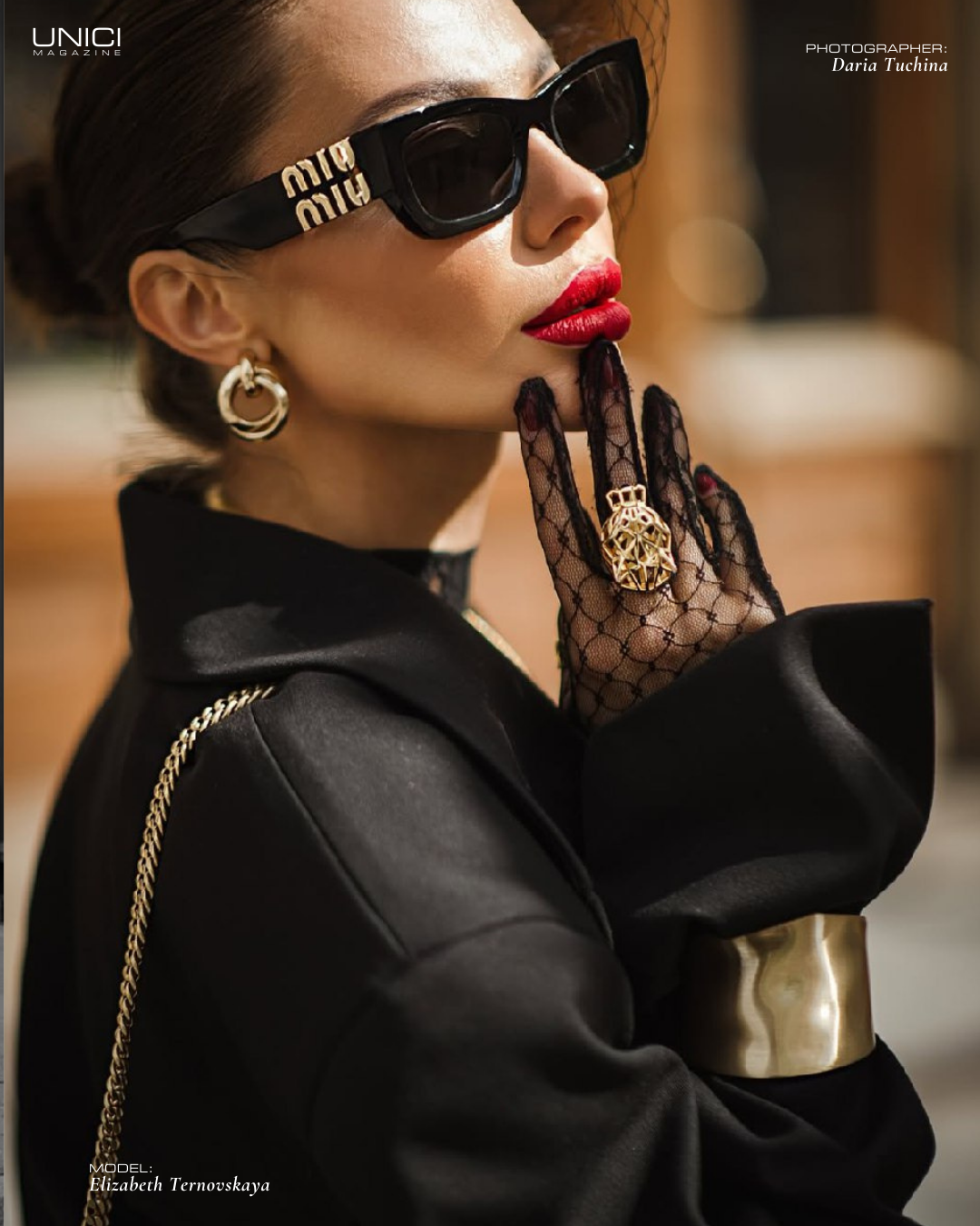 COVER MODEL: ELIZAVETA TERNOVSKAYA