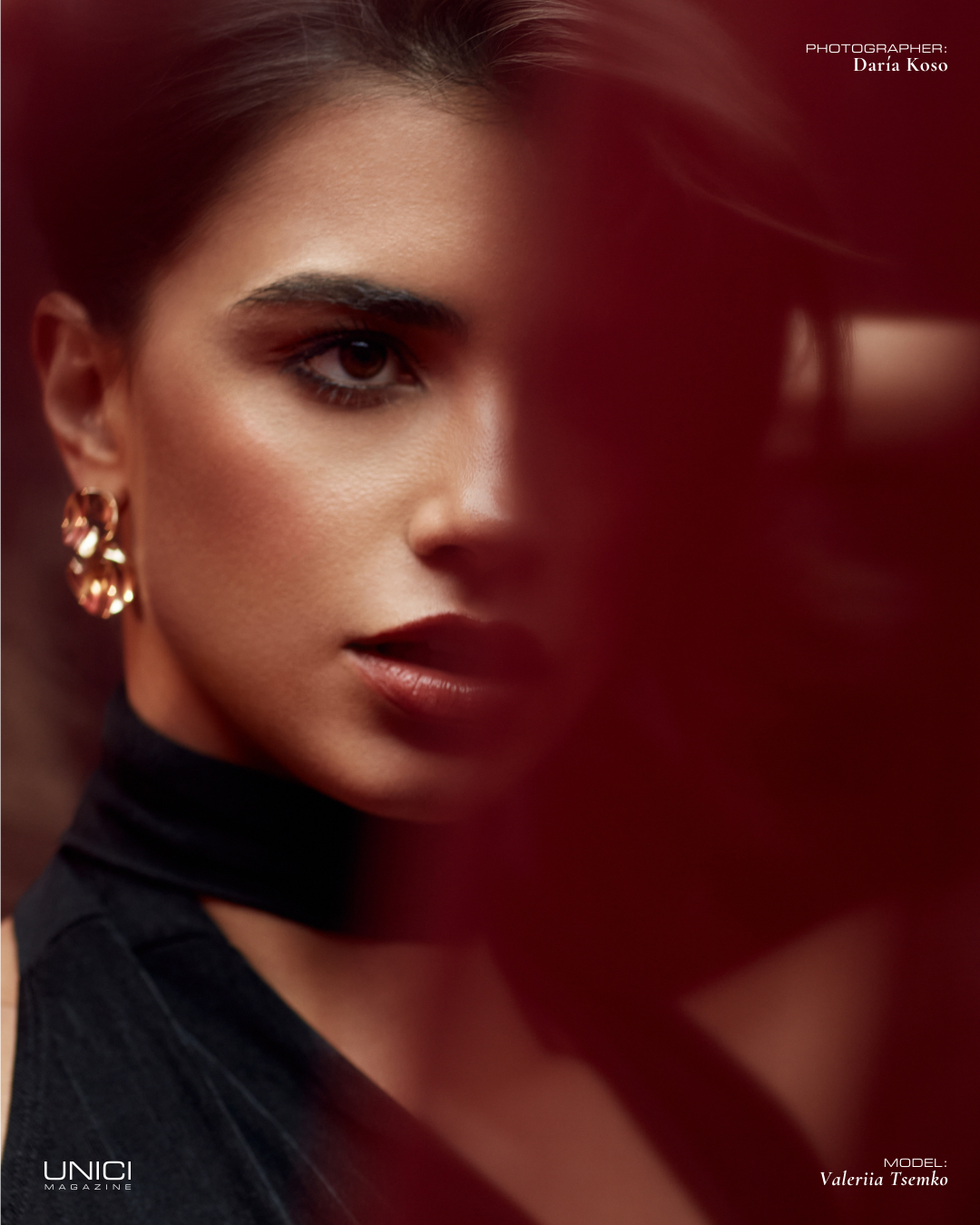 COVER MODEL: VALERIIA TSEMKO