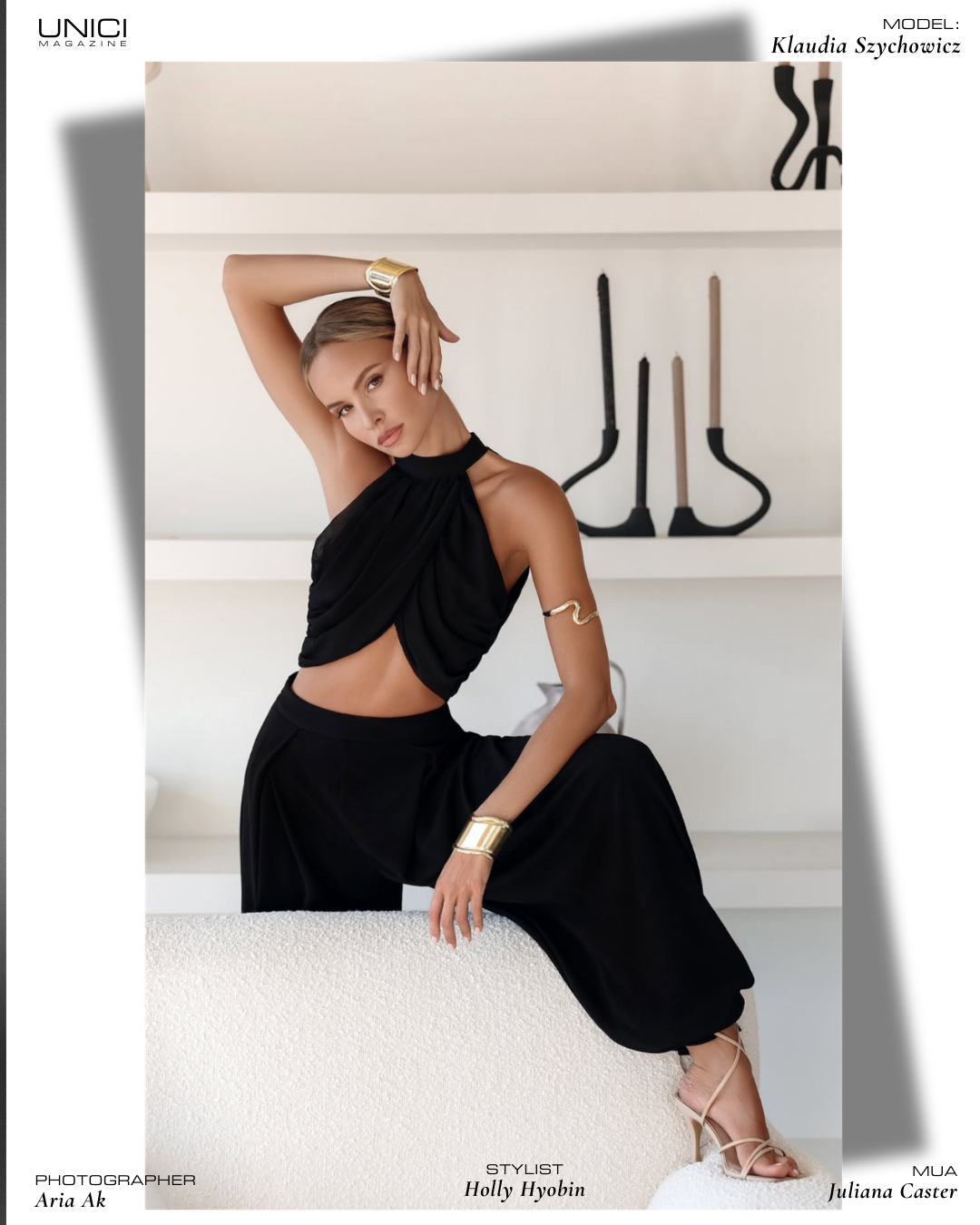 COVER MODEL: KLAUDIA SZYCHOWICZ