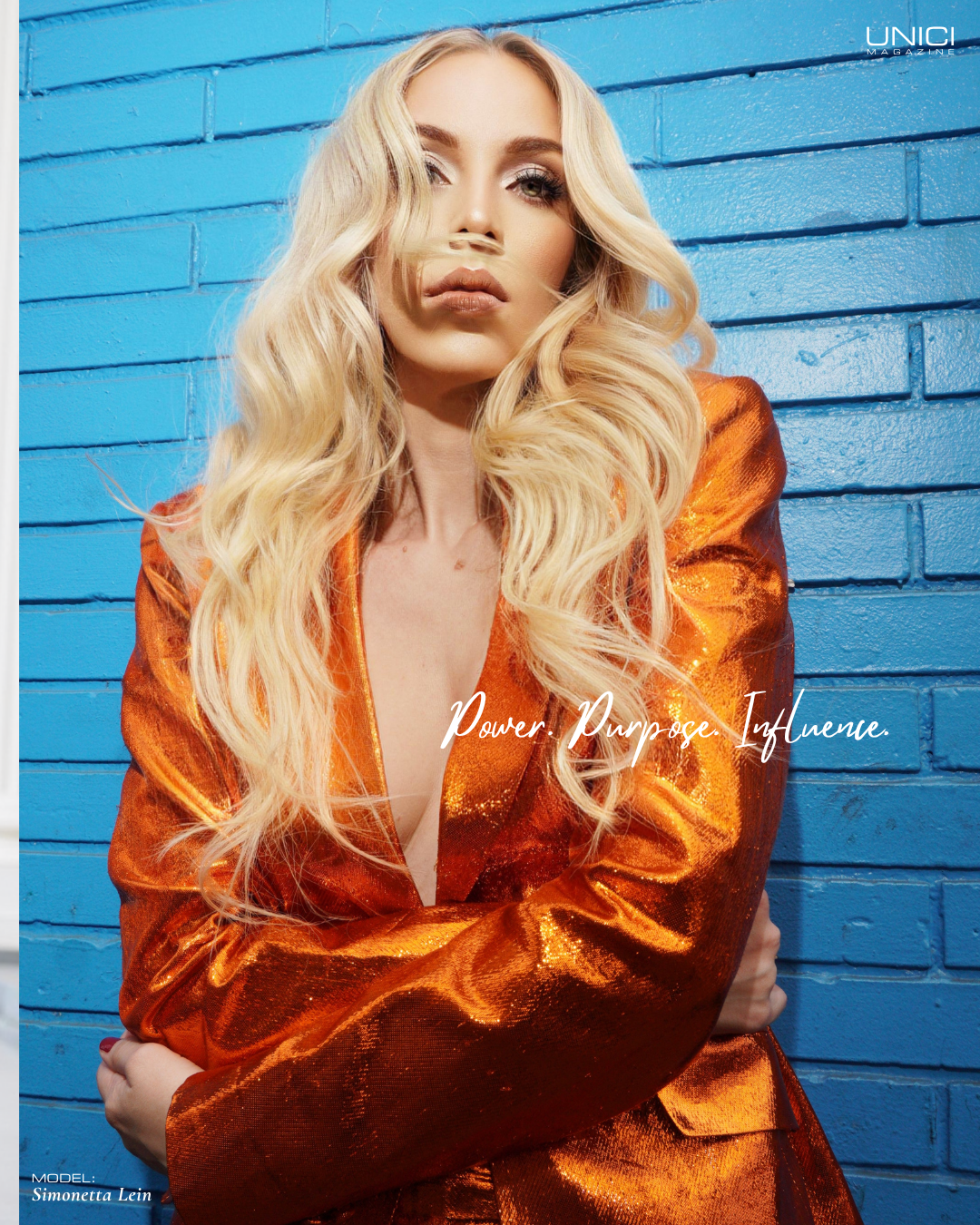 COVER MODEL: SIMONETTA LEIN