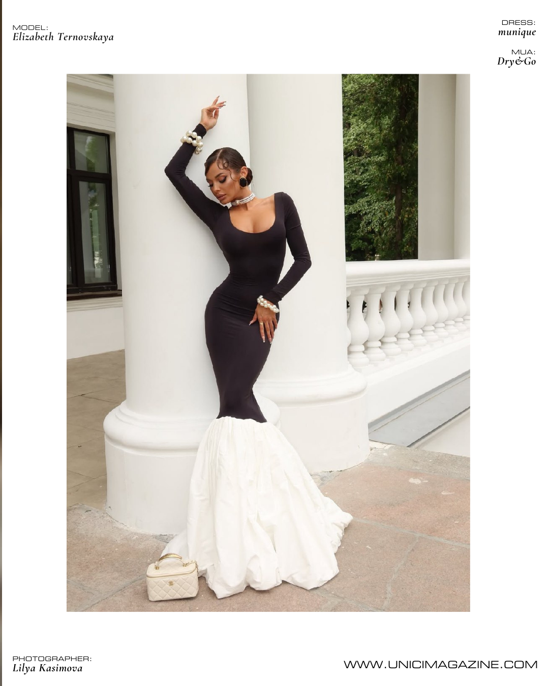 COVER MODEL: ELIZAVETA TERNOVSKAYA