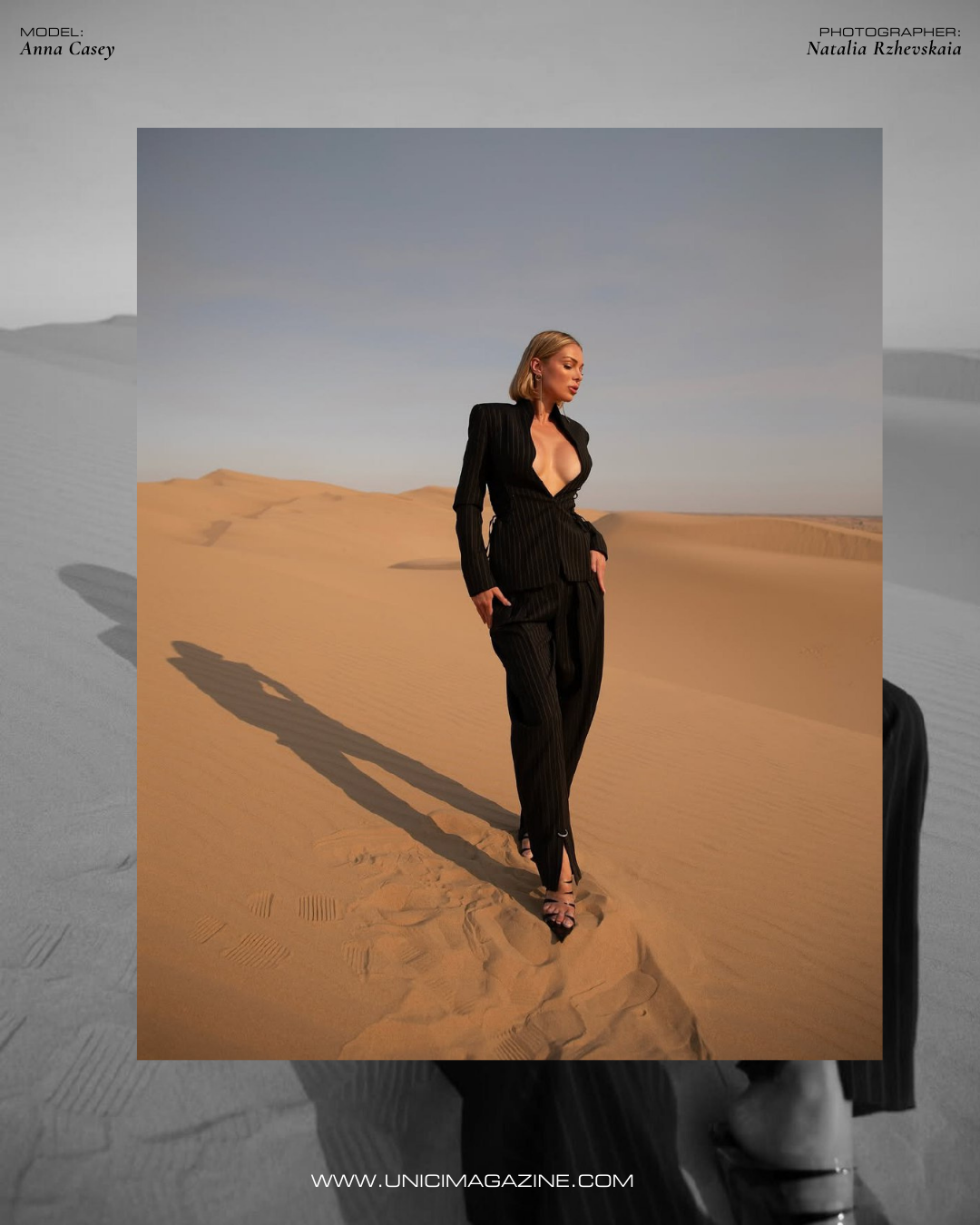 COVER MODEL: ANNA CASEY