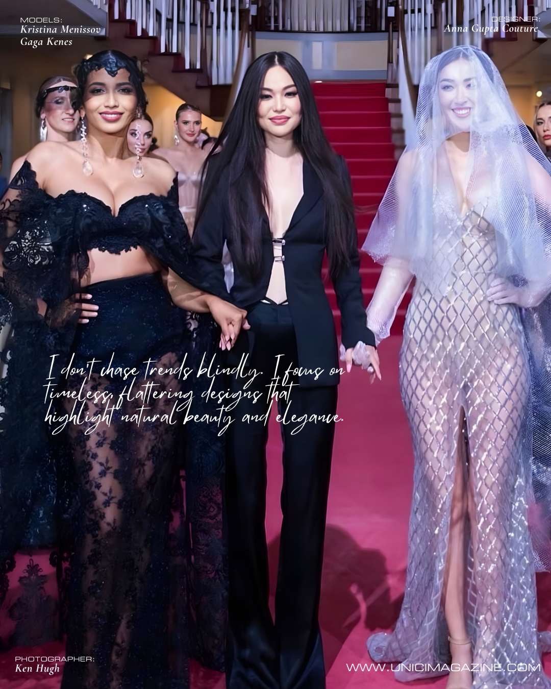 COVER MODEL & DESIGNER: ANNA GUPTA