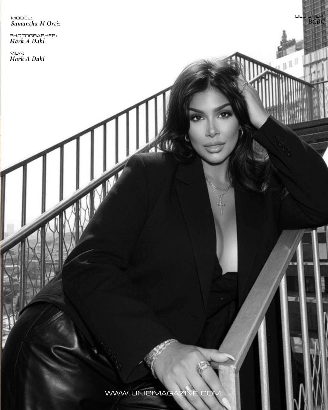 COVER MODEL: SAMANTHA M. ORTIZ