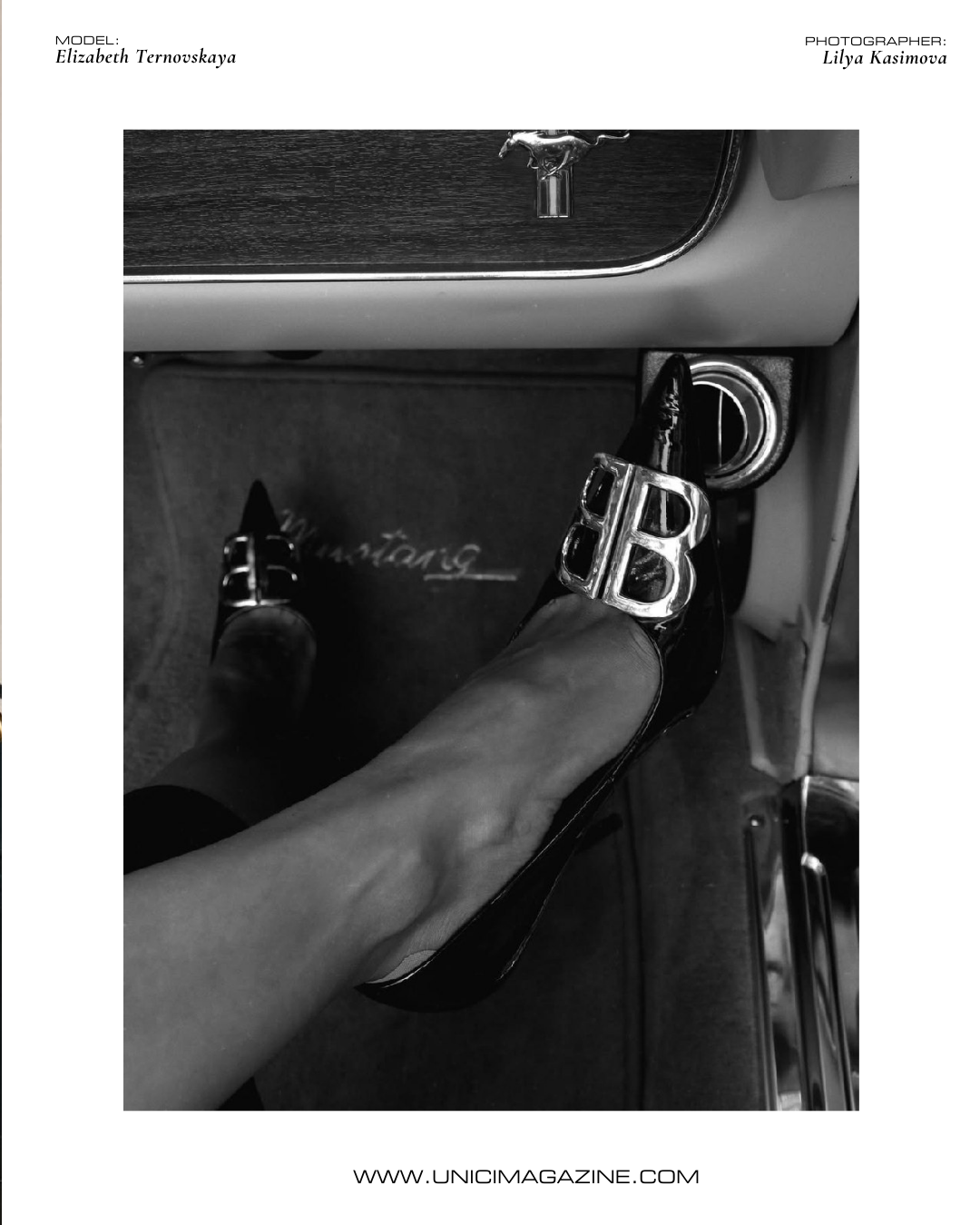 COVER MODEL: ELIZAVETA TERNOVSKAYA