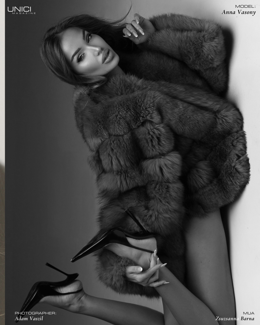 COVER MODEL: ANNA VASONY