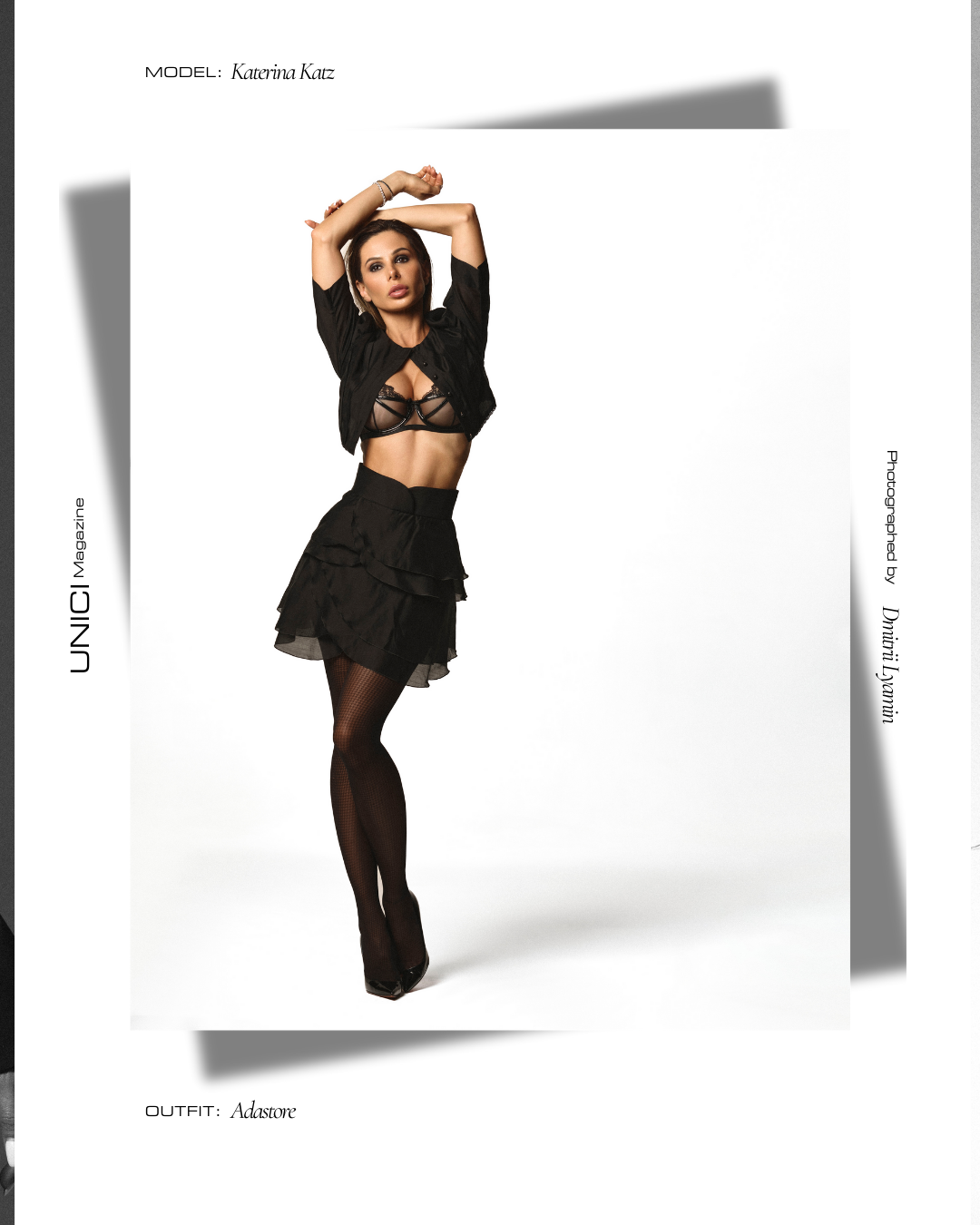COVER MODEL: KATERINA KATZ