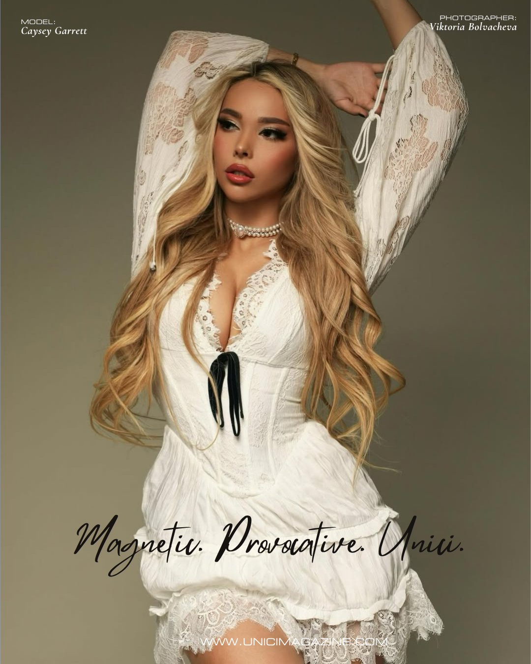 COVER MODEL: CAYSEY GARRETT