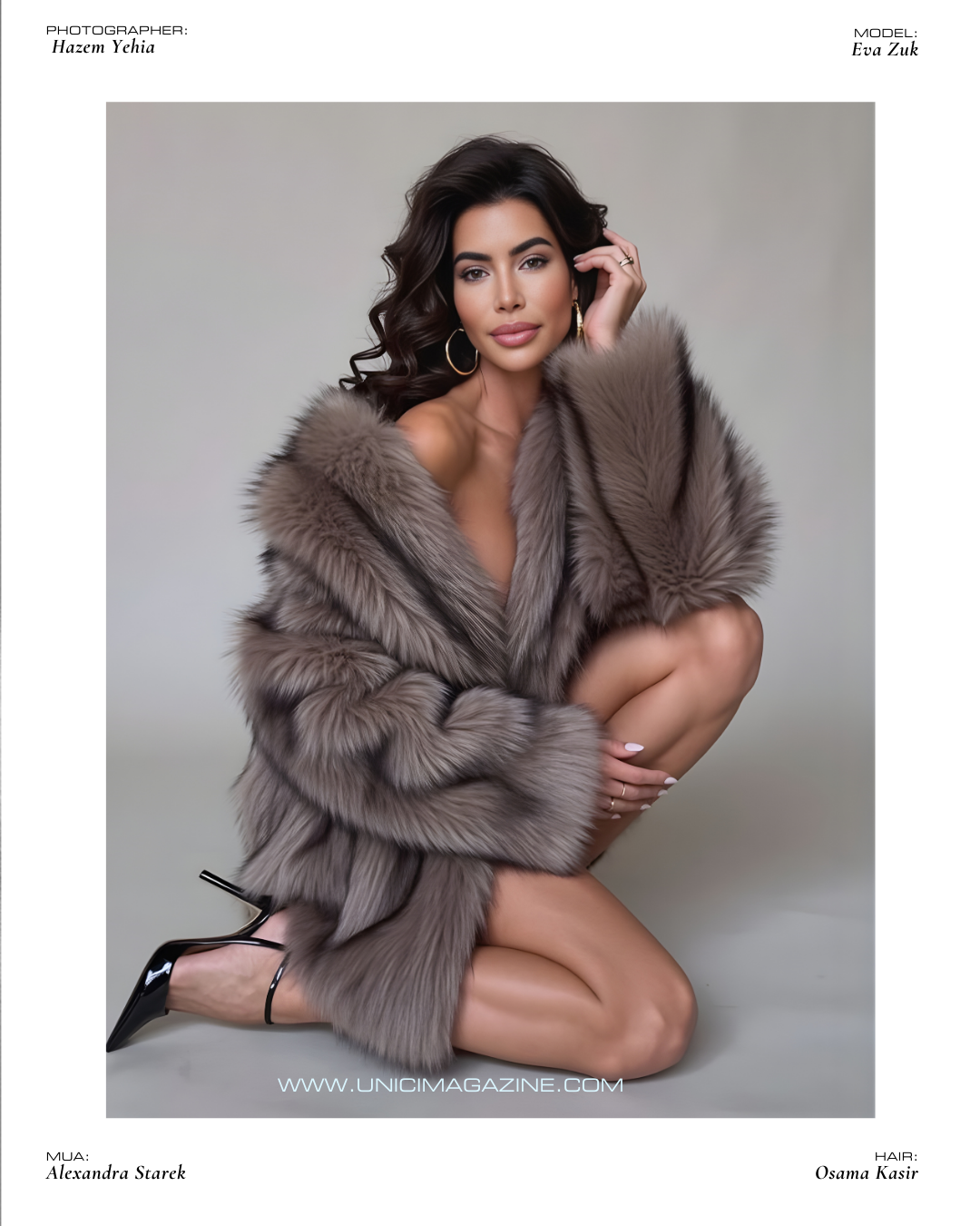 COVER MODEL: EVA ZUK