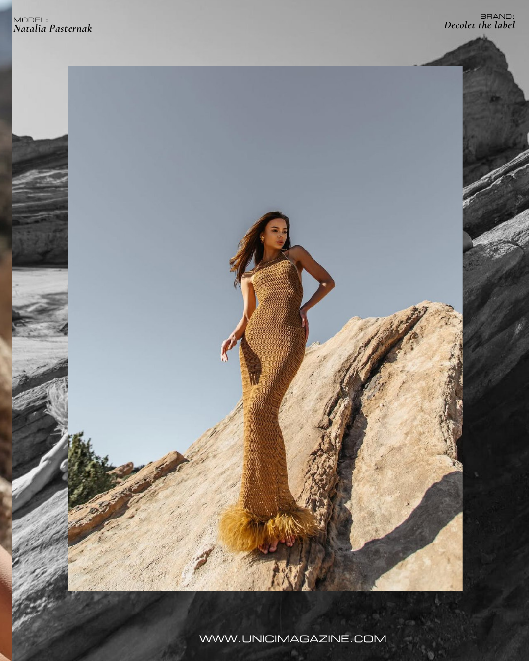 COVER MODEL: NATALY PASTERNAK