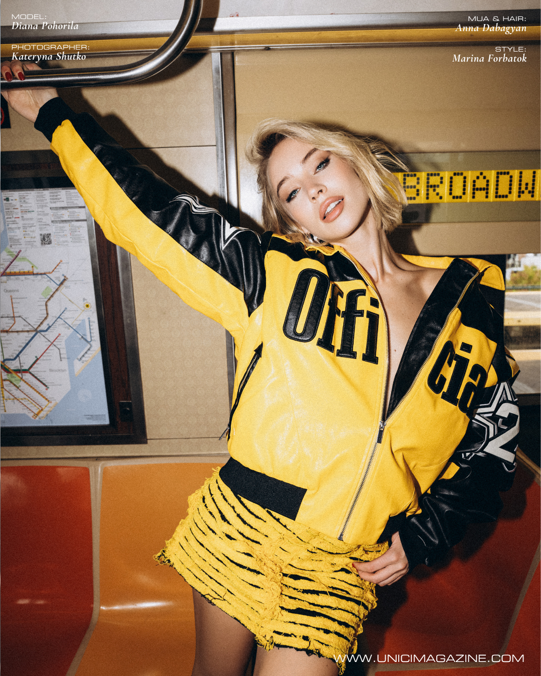 COVER MODEL: DIANA POHORILA